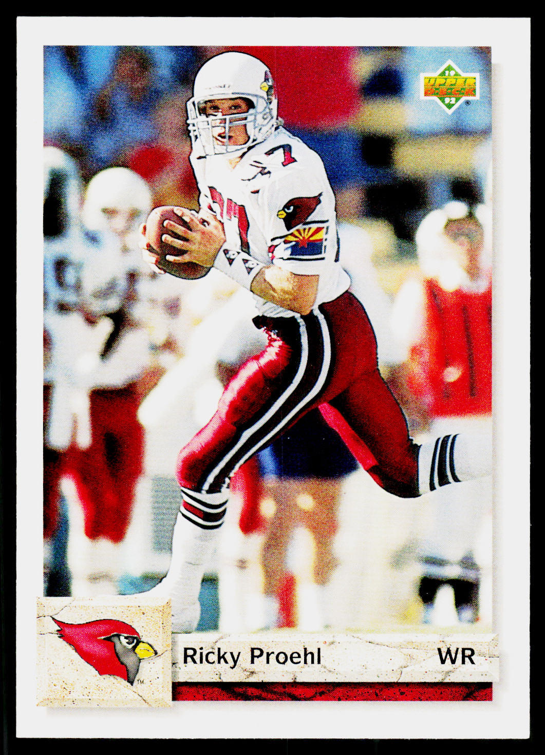 Ricky Proehl, 1992 Upper Deck Football Card, #577, Phoenix Cardinals,