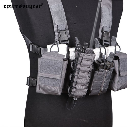 Emersongear Tactical Chest Rig D3CR Rapid Assault Armor For Plate Carrier Vest - Picture 24 of 40