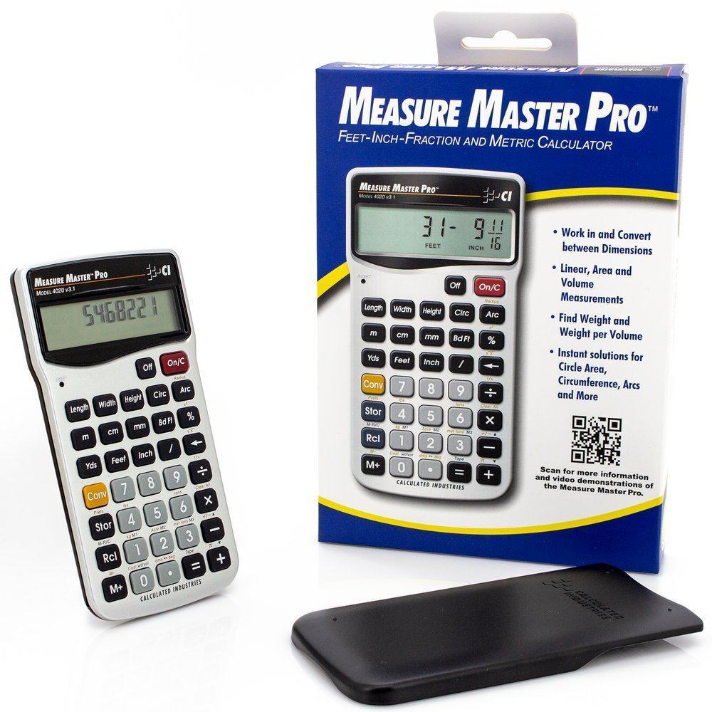 Calculated Industries Measure Master Pro Measurement Conversion Calculator 4020
