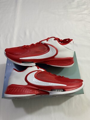 15 MEN\'S NIKE ZOOM FREAK 4 TB PROMO RED WHITE BASKETBALL DX6652-602 BASKETBALL Amazon.com | Nike Zoom Freak 4 Tb Promo Mens Basketball  main image 3
