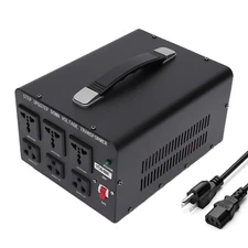 5000W Watt Power Voltage Transformer Step Up/Down 110-120V to 220-240V Converter