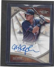 MAX KEPLER 2017 TOPPS TIER ONE TWINS ON CARD AUTO #D 290/300