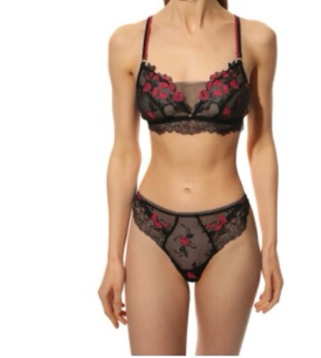 Lise Charmel Libre Fuschia Bralette& Thong Set