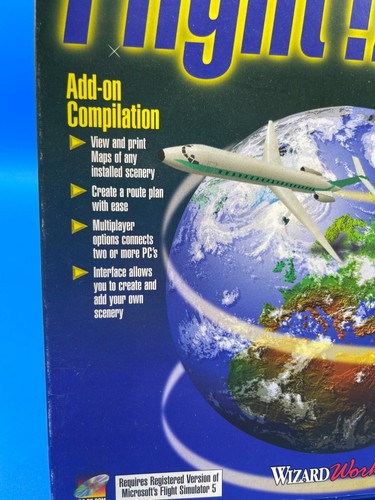 Schiratti Commander FLIGHT ZONE Flight Simulator 5 (PC CD-ROM, 1995) - Picture 7 of 16