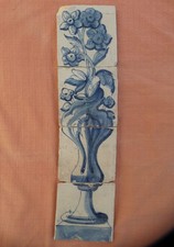 antike Fliesen, Portugal 18/19 Jh. Azulejos, Tile, Tegel, Carreaux Ancien