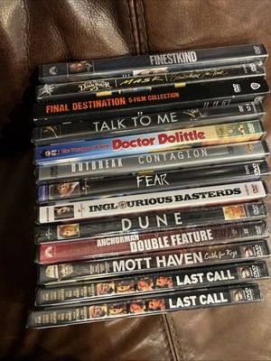 13 NEW DVD MOVIES! Assorted Collection NEW DVD Lot in sealed DVD Amaray Cases.
