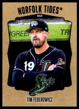 2026 Tim Federowicz Choice Rookie Minor League Card Norfolk Tides. rookie card picture