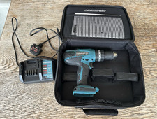 Makita HP457D 18V Li-Ion 13mm Keyless Cordless Drill, DC18WA Charger Case