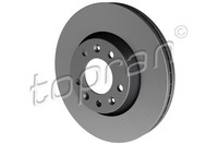 2X Topran Bremsscheibe 722 486 FüR Peugeot Toyota CitroËN Proace MDX9 MDX3 MDX6