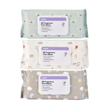 80 Pack Fragrance Free Wipes - Gentle Care for Baby's Skin (Each Sold Separately
