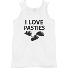 'I Love Pasties' Adult Vest / Tank Top AV056530