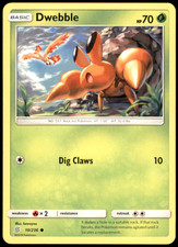 Dwebble 10/236 SM - Unified Minds MP Pokemon TCG