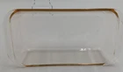 Vintage PYREX (all Caps) #213 Clear Glass Loaf Pan 8.5X4.5X2.5