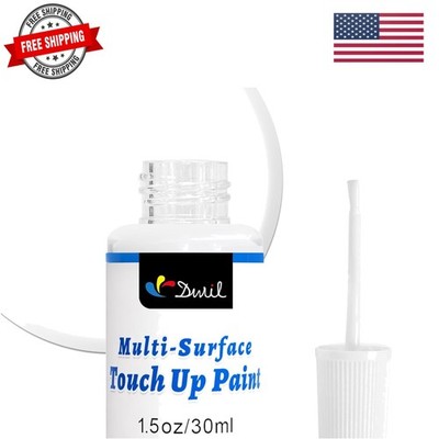 White Touch Up Paint - Multi Surface Touch Up Paint Pen, Scratch Repair for W...