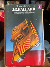 The Wind from Nowhere by J G Ballard. David Pelham Cover art