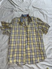 izod mens Short sleeve Size Medium button down shirt