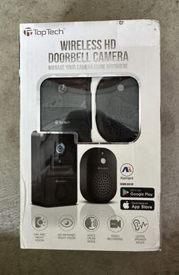 Top Tech'' Wireless HD Doorbell Camera
