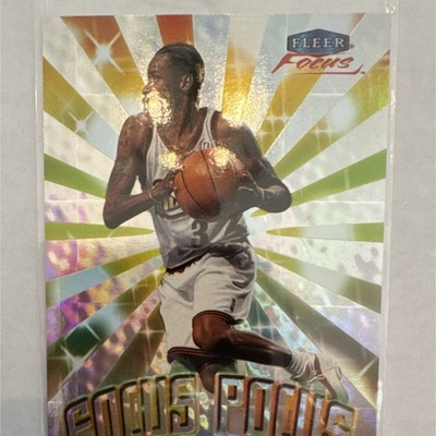 Fleer 2000 Focus Focus Pocus 10 of 10 FP Insert Allen Iverson 76ers