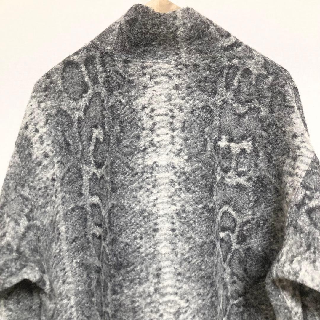 Engineered Garments Wool Leopard Pattern Turtlene… - image 9