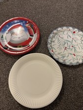 Christmas Paper Plates