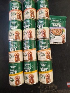 Natures Menu Delicious Pate Chicken/Salmon/Lamb/Beef 12x400g & Turkey 300g BB28