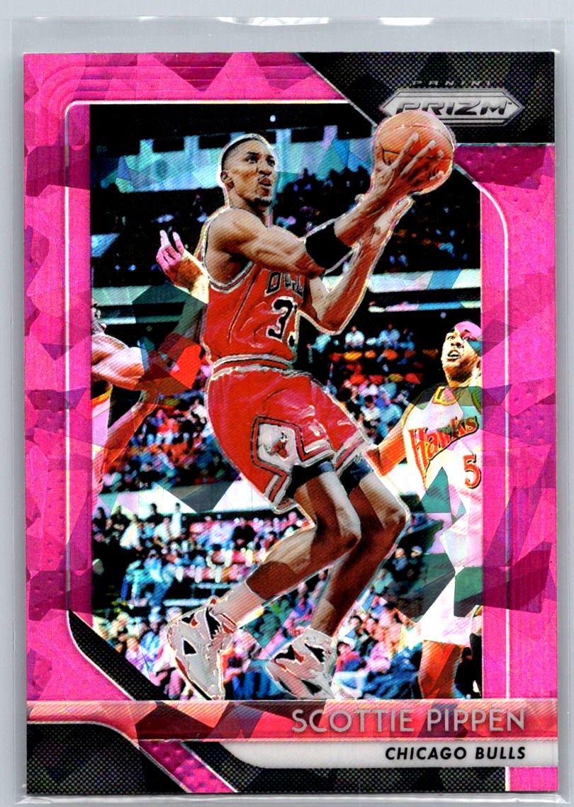 2018-19 Panini Prizm SCOTTIE PIPPEN #65 Pink Prizm