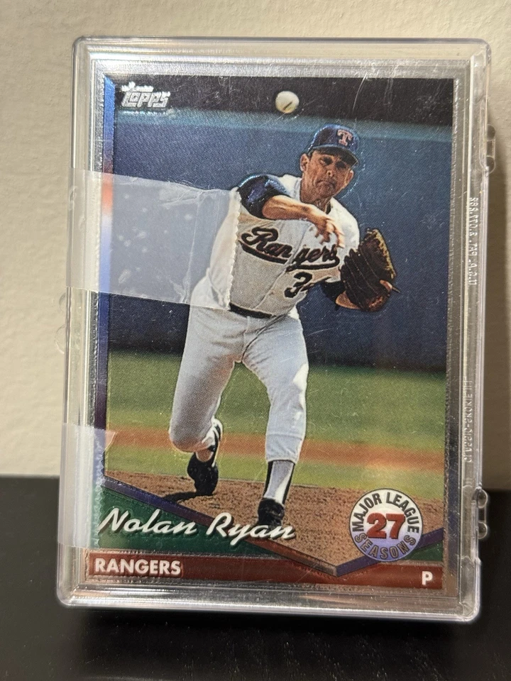 1999 Topps Finest Nolan Ryan Commemorative Reprint Complete Set (1 - 27) - Image 2 of 2