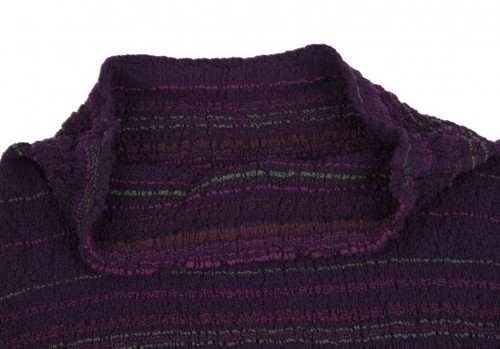 ISSEY MIYAKE me Stripe Print Cauliflower Skirt Size F(K-111876) - Picture 4 of 12