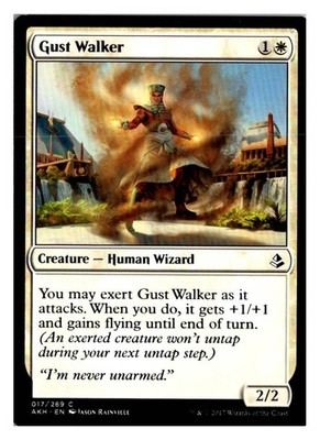 Magic MTG Gust Walker 17 C Amonkhet English Card Near Mint
