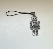 Retro Roboter  KI Tasche Handy Schmuck Taschenschmuck Handyschmuck NEU