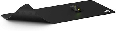 SteelSeries QcK Gaming Mouse Pad - XXL Thick 17.7L x 15.8W inches, Black 