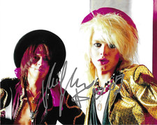 * MICHAEL MONROE * signed 8x10 photo * HANOI ROCKS * COA *