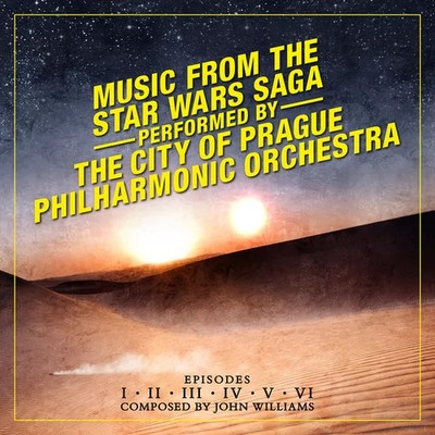 City of Prague Philharmonic Orchestra Music From the Star Wars Saga LP Vinyl
