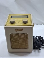 Roberts Digital Radio Revival Mini DAB /FM Bluetooth Alarm Clock -Pastel Cream