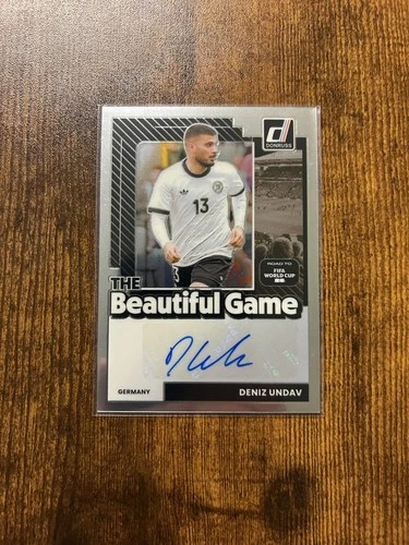 2025/26 Panini Donruss FIFA Deniz Undav The Beautiful Game Autograph #BG-DU