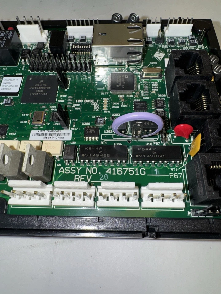 Emerson Liebert Network Power Circuit Board 416751G1 Rev 20 - Image 3 of 4