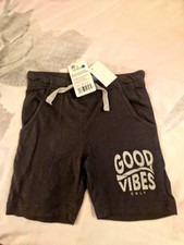 Vener Boys Shorts GREY 4/104 Soft 2-pockets 100%Cotton Summer Holiday Beach New