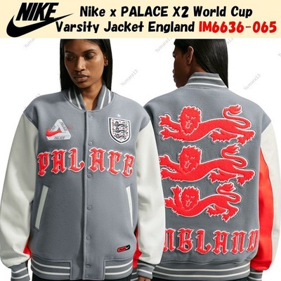 Nike x PALACE X2 World Cup Varsity Jacket England IM6636-065