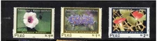 PERU - 2002 Nature: Flowers of Tuber Plants #1317-1319 - VF MNH