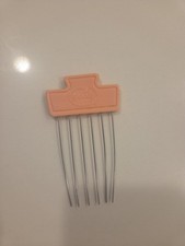 Goody Pink Hair Pick Vintage