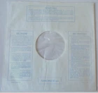 DECCA 1960s Vintage Inner Sleeve for LP records Rolling Stones No4 RS 1968