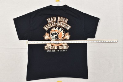 Harley-Davidson Mad Boar Speed Shop San Benito Texas Graphic T