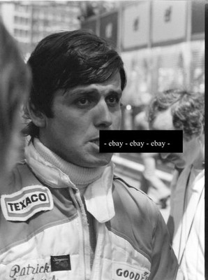 1x Slide 1x Negative 6x4.5cm - Patrick Tambay - 1978 Monaco F1 GP