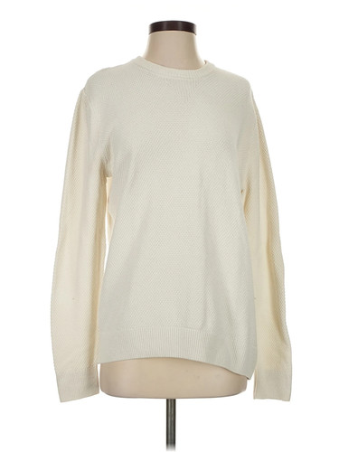 Abercrombie & Fitch Women Ivory Pullover Sweater S