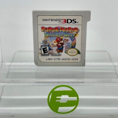 Paper Mario: Sticker Star (Nintendo 3DS, 2012) Cartridge Only