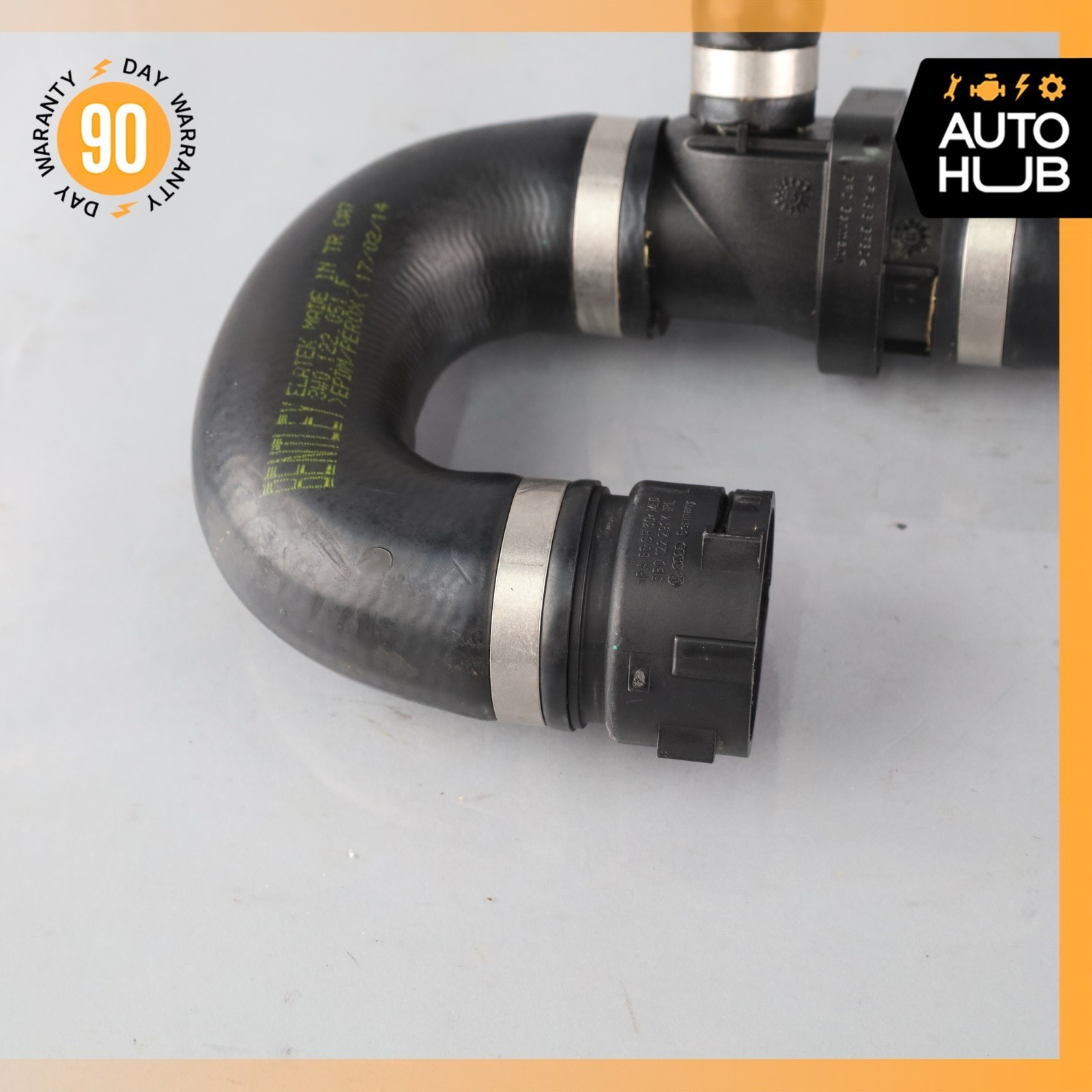 Bentley Continental Flying Spur Engine Coolant Lower Hose Left 3W0122051F OEM