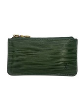 LOUIS VUITTON Pochette Cle Epi PVC Green Men's
