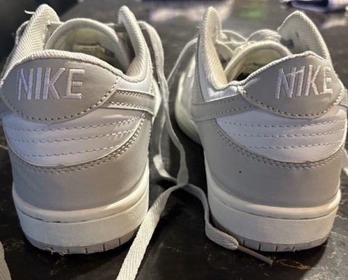 Nike Dunk Low Grey Fog Size 6.5Neutral White Grey Sneakers Shoes Retro Basketbal - Picture 5 of 12