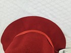 Vintage L.L Bean Wool Wide Brim Red Crusher Hat Women's  Size XL Made In USA — photo 6