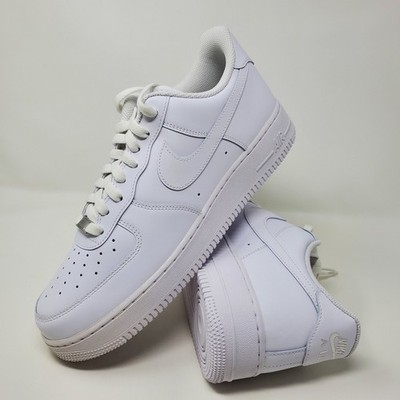 Nike Air Force 1 Mid 07 Shoes Triple White CW2289-111 Men's Size 11.5 Shoes